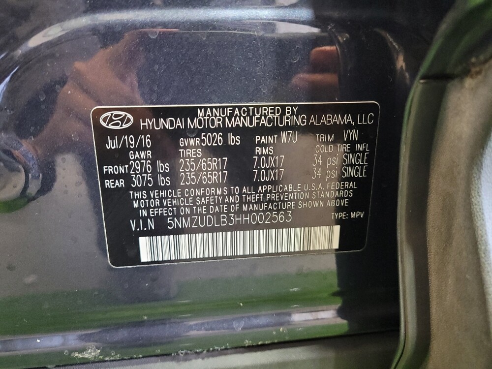 2017 Hyundai Santa Fe in Maple Heights, OH 44137 - 18082651 33