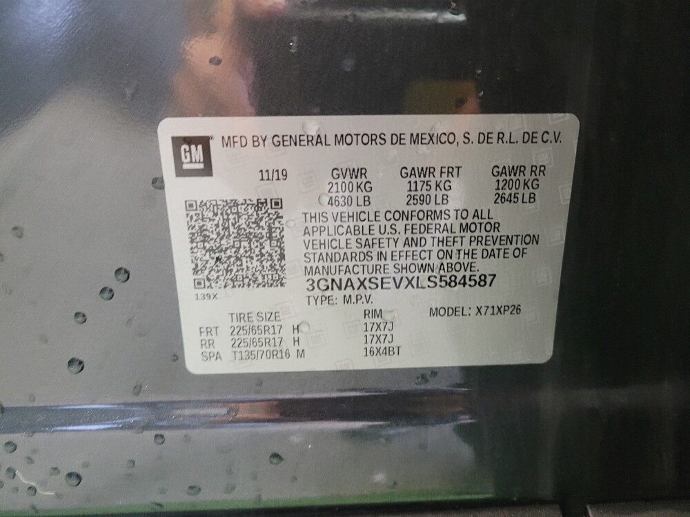 2020 Chevrolet Equinox in Maple Heights, OH 44137 - 18082653 33