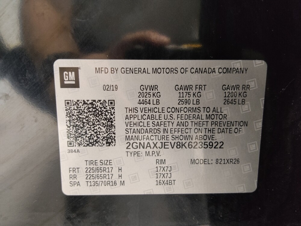 2019 Chevrolet Equinox in Columbus, OH 43228 - 18082739 33