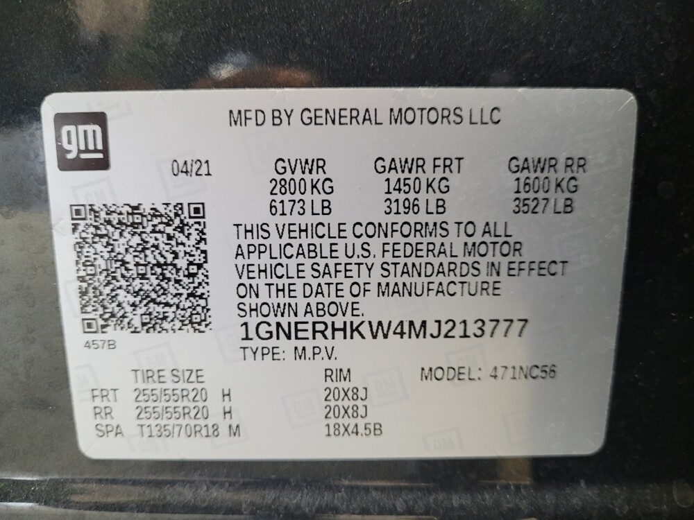 2021 Chevrolet Traverse in El Cajon, CA 92020 - 18082787 33