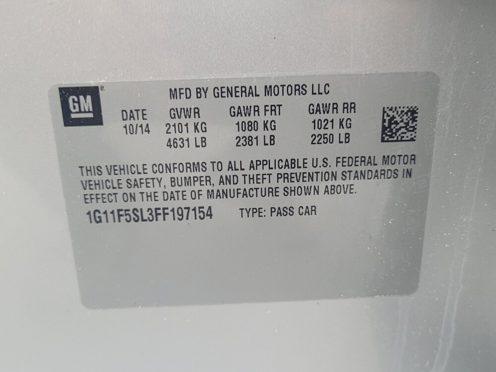 2015 Chevrolet Malibu in Madison, TN 37115 - 18082792 33