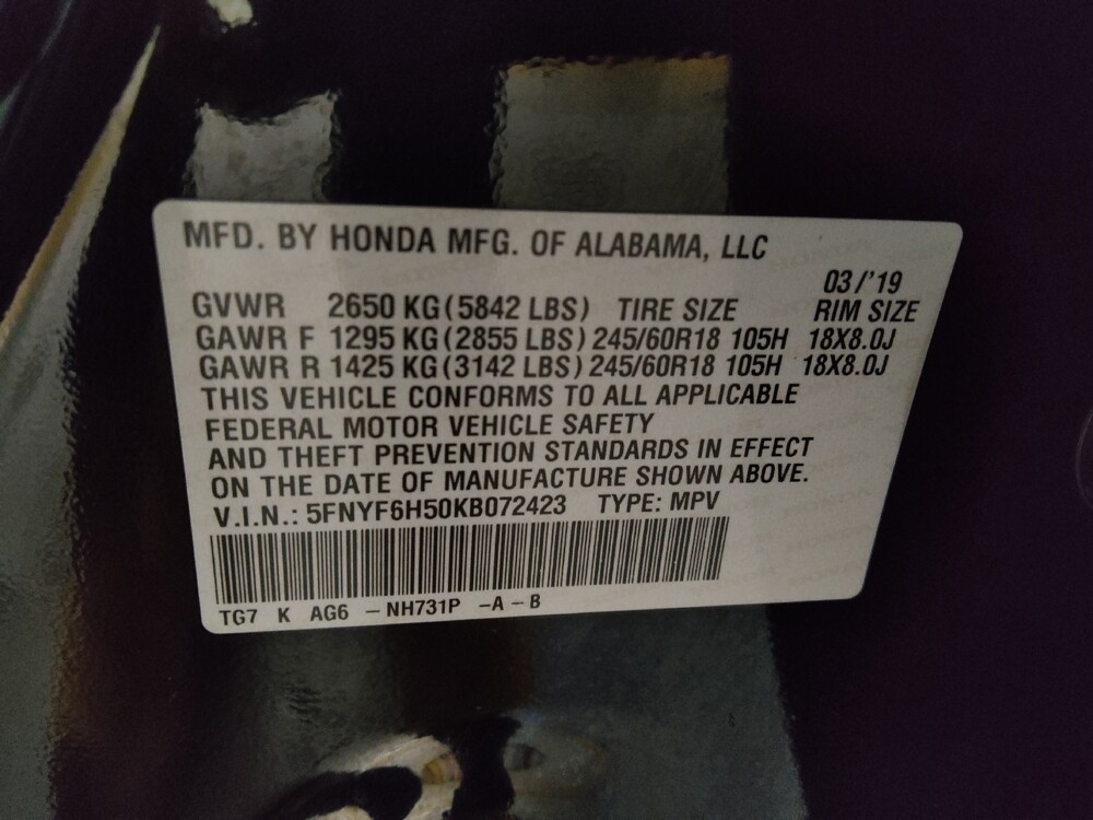 2019 Honda Pilot in Conyers, GA 30094 - 18082804 33