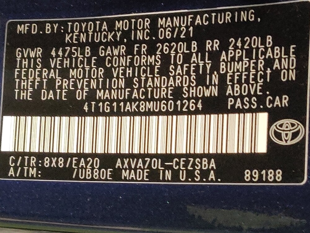 2021 Toyota Camry in Oklahoma City, OK 73139 - 18082821 33