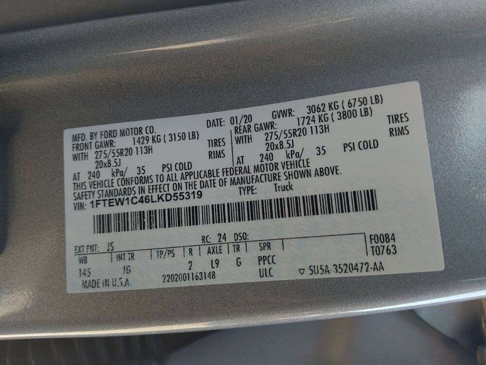 2020 Ford F150 in Tampa, FL 33612 - 18082845 33