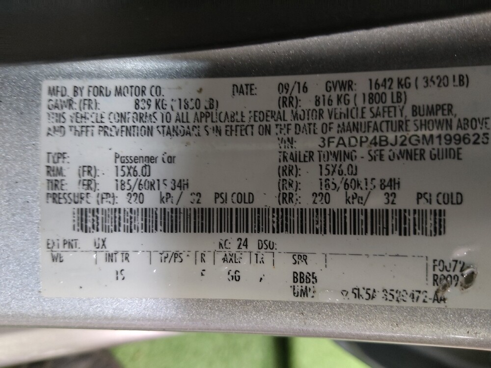 2016 Ford Fiesta in Bradenton, FL 34207 - 18082846 33