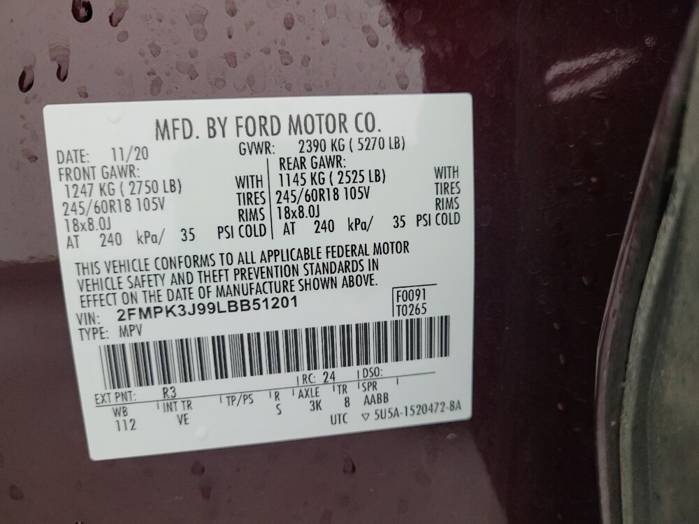 2020 Ford Edge in Las Vegas, NV 89104 - 18082850 33