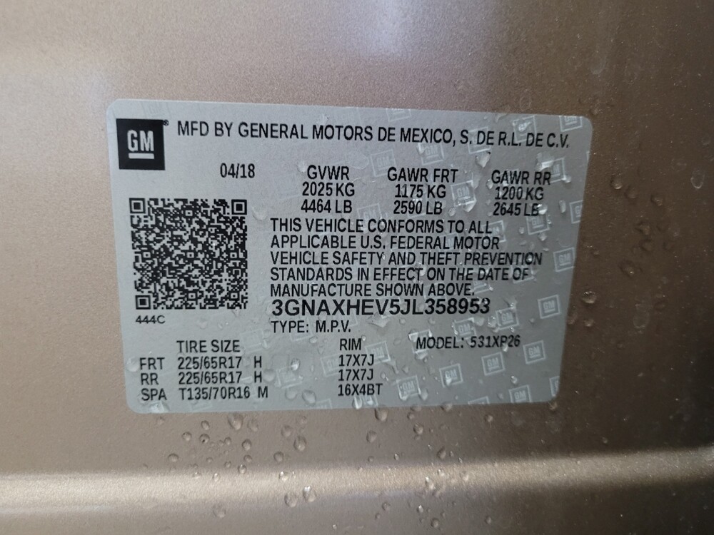 2018 Chevrolet Equinox in Winston-Salem, NC 27103 - 18082868 33