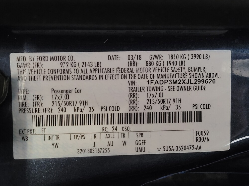 2018 Ford Focus in Hialeah, FL 33014 - 18082877 33