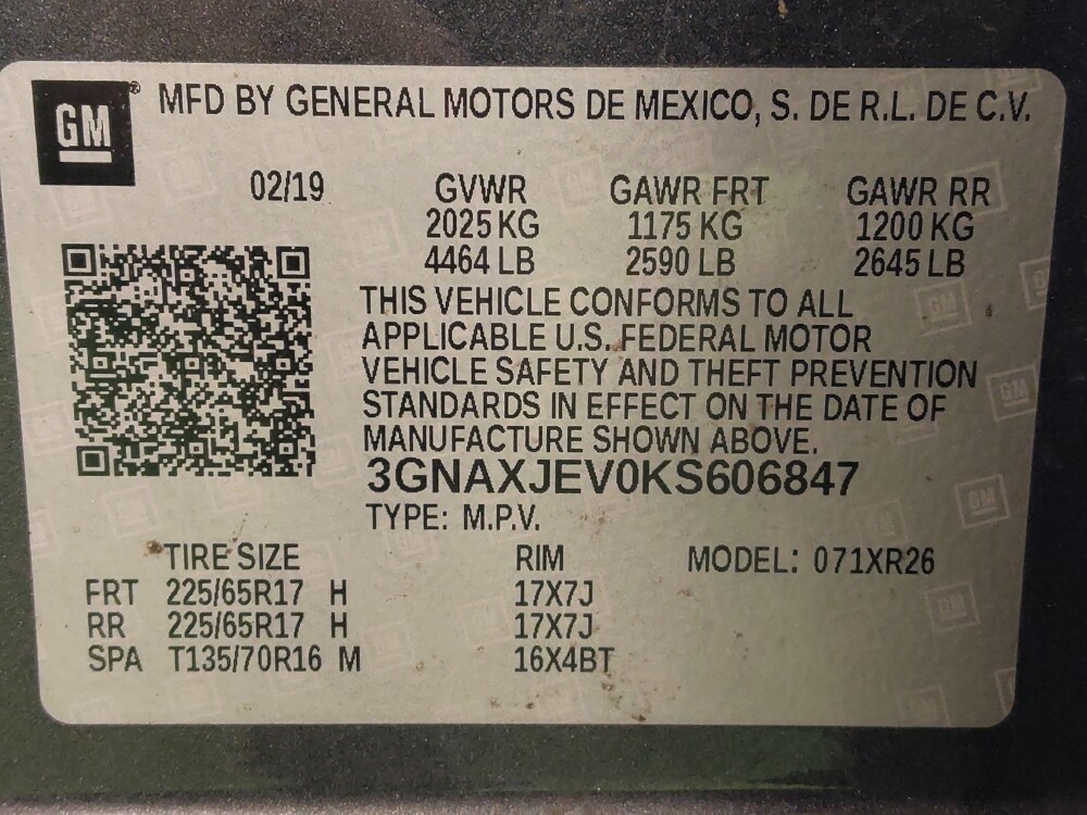 2019 Chevrolet Equinox in Houston, TX 77074 - 18082903 33