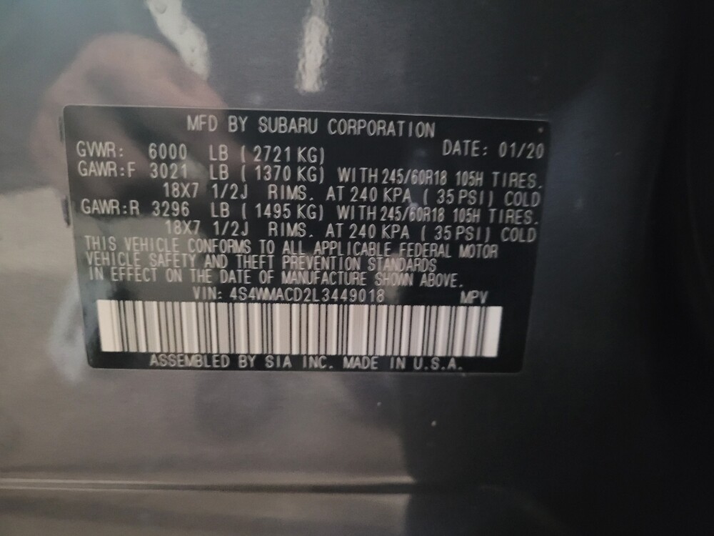 2020 Subaru Ascent in Woodbridge, VA 22191 - 18082934 33