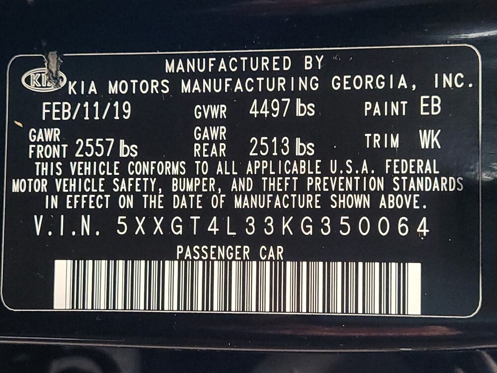 2019 Kia Optima in Gainesville, FL 32609 - 18082951 33