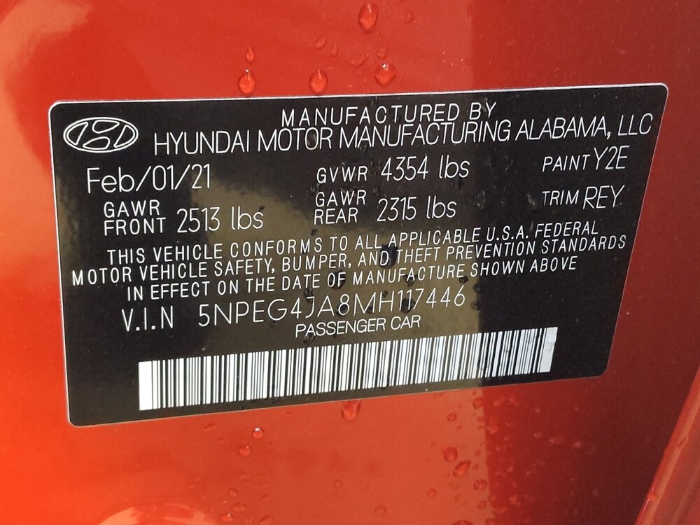 2021 Hyundai Sonata in Winston-Salem, NC 27103 - 18082980 33