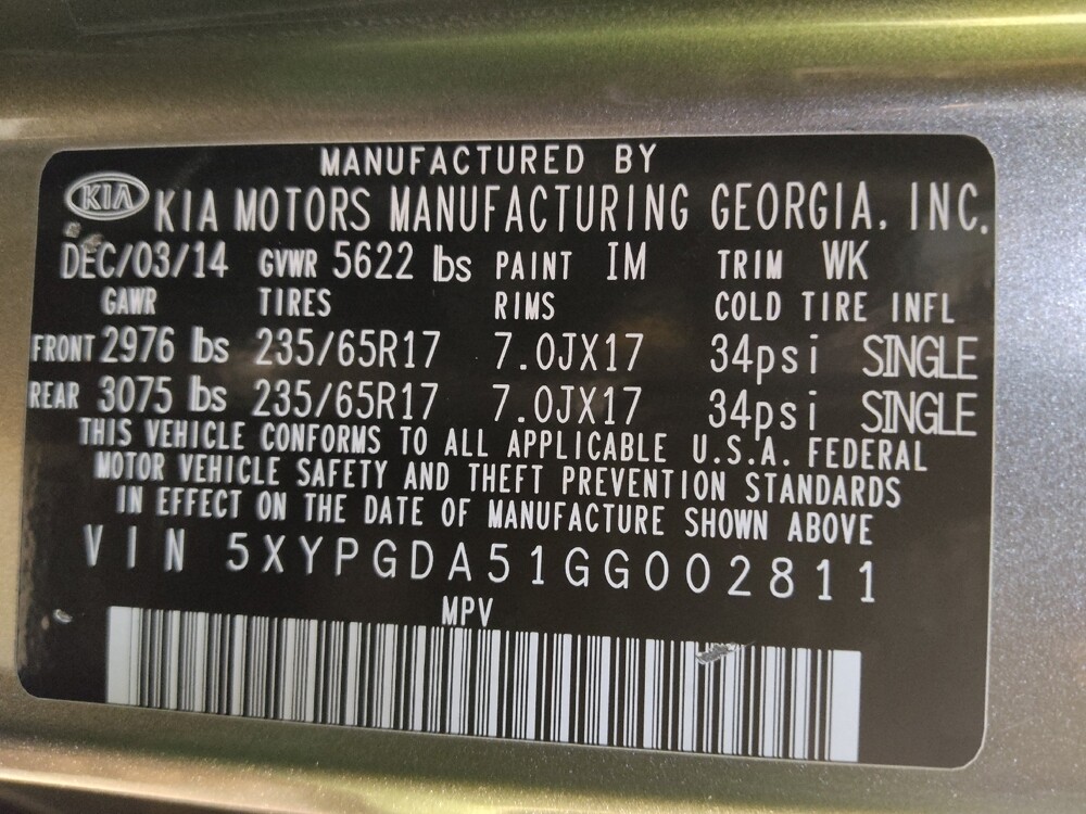 2016 Kia Sorento in Fayetteville, NC 28304 - 18082990 33