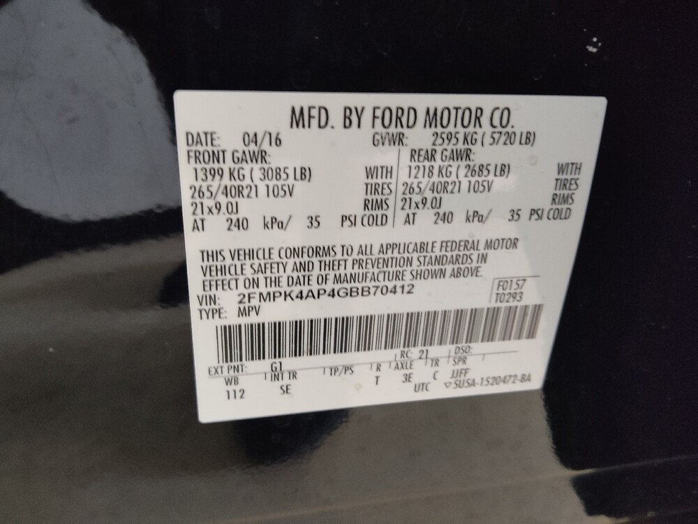 2016 Ford Edge in Duluth, GA 30096 - 18083116 33