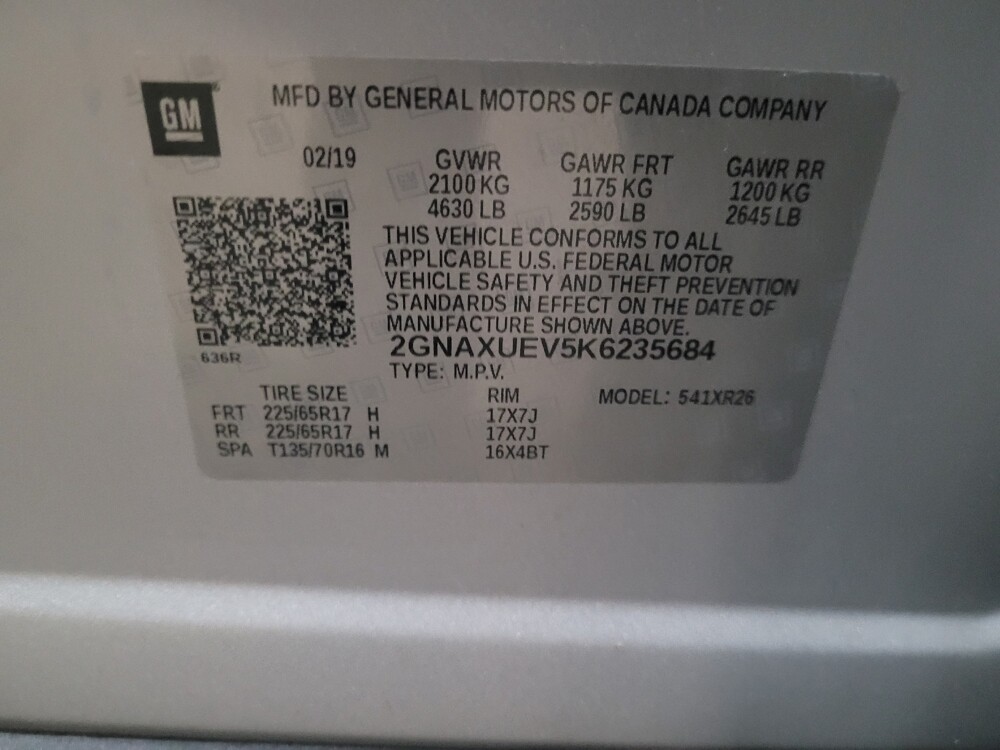 2019 Chevrolet Equinox in Glen Burnie, MD 21061 - 18083127 33