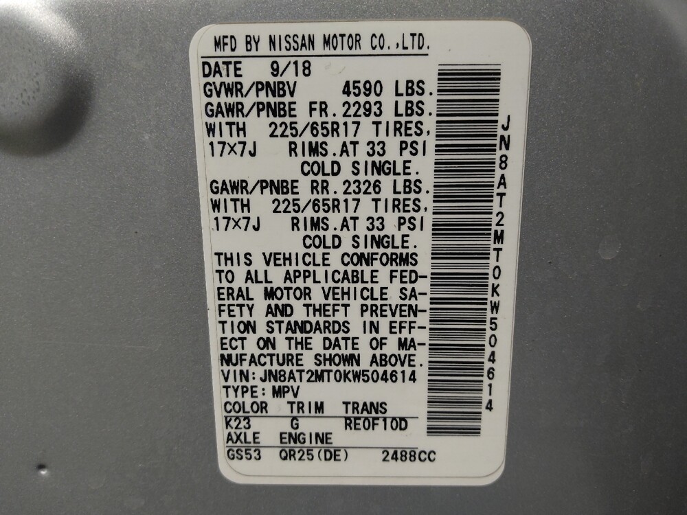 2019 Nissan Rogue in Albuquerque, NM 87123 - 18083156 33