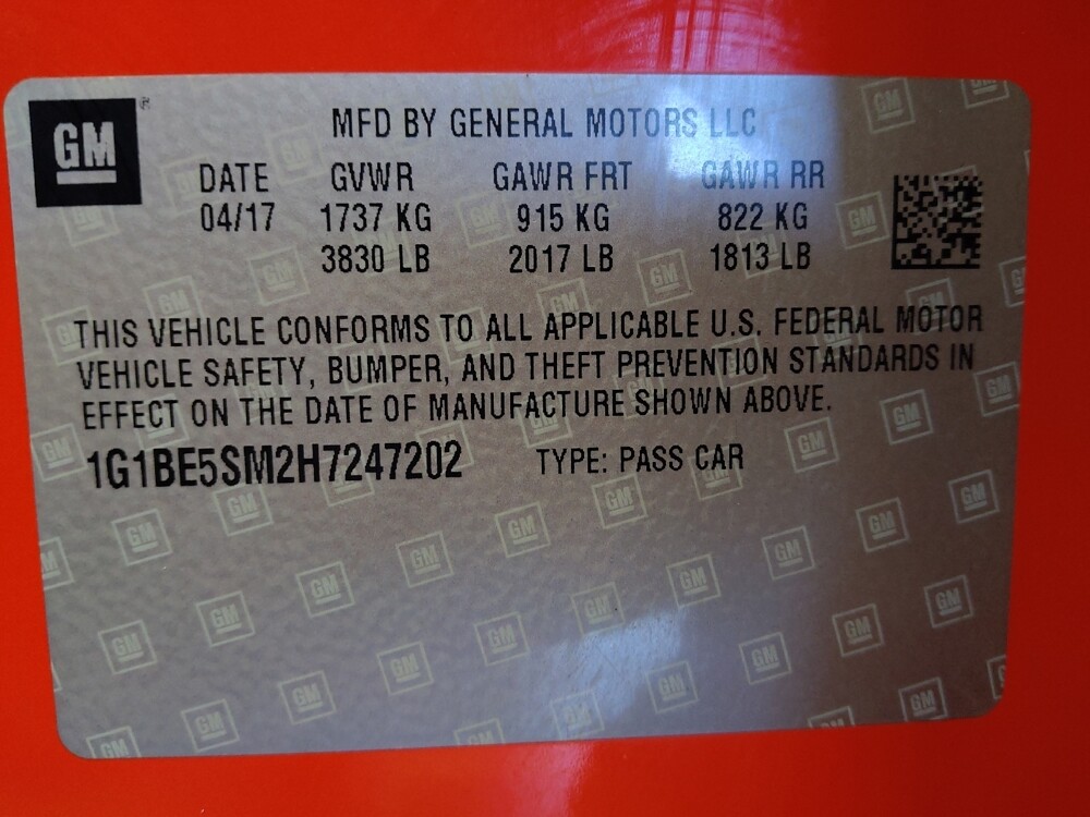 2017 Chevrolet Cruze in Glendale, AZ 85301 - 18083157 33