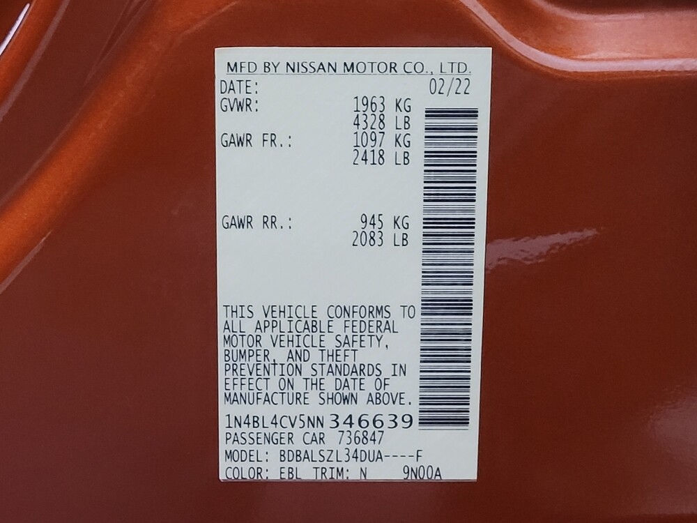 2022 Nissan Altima in Albuquerque, NM 87113 - 18083166 33