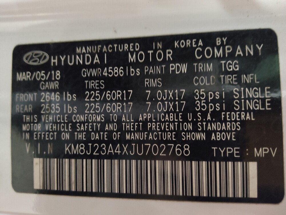 2018 Hyundai Tucson in Tampa, FL 33619 - 18083175 33