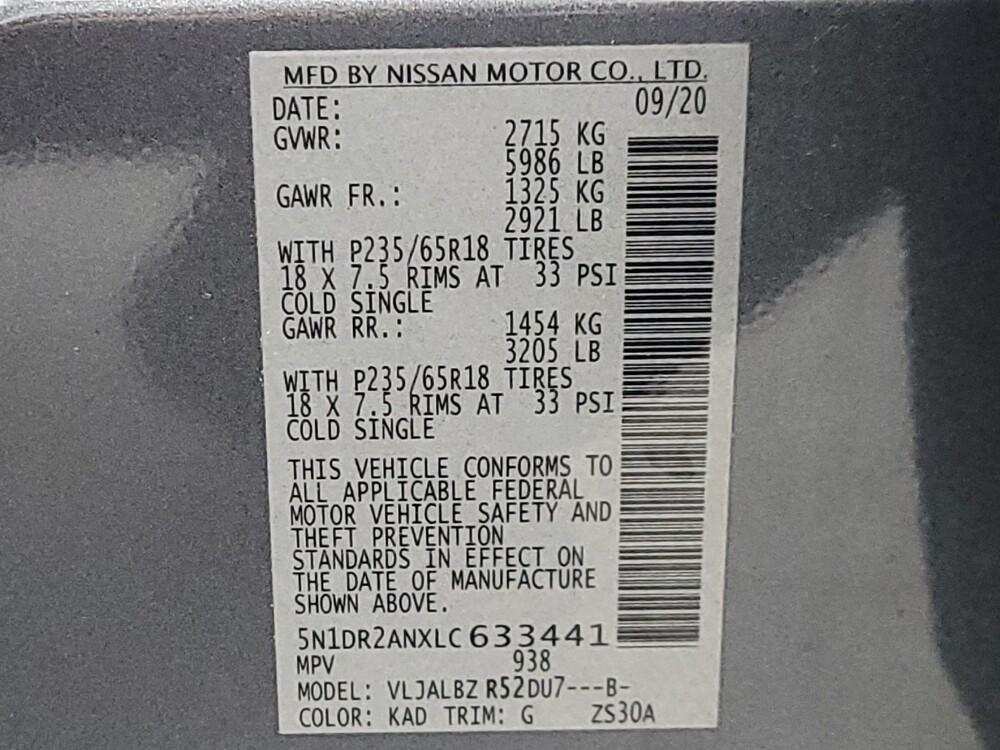 2020 Nissan Pathfinder in Huntsville, AL 35816 - 18083228 33