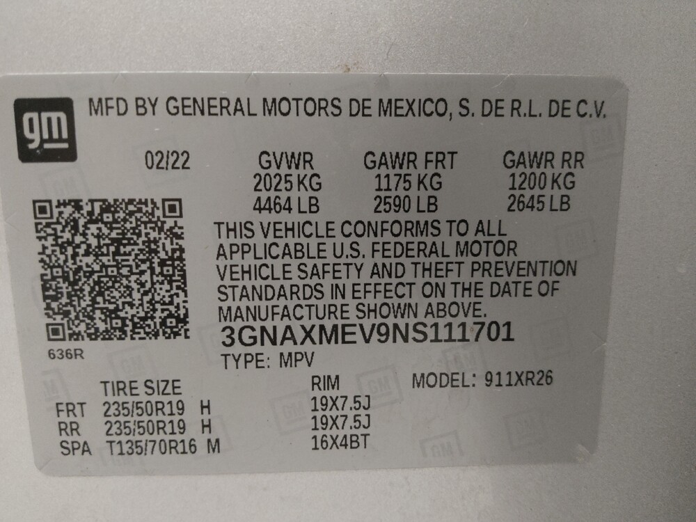 2022 Chevrolet Equinox in Taylor, MI 48180 - 18083268 33