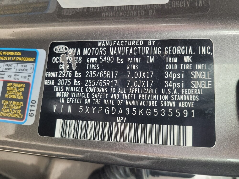 2019 Kia Sorento in Duluth, GA 30096 - 18083301 33