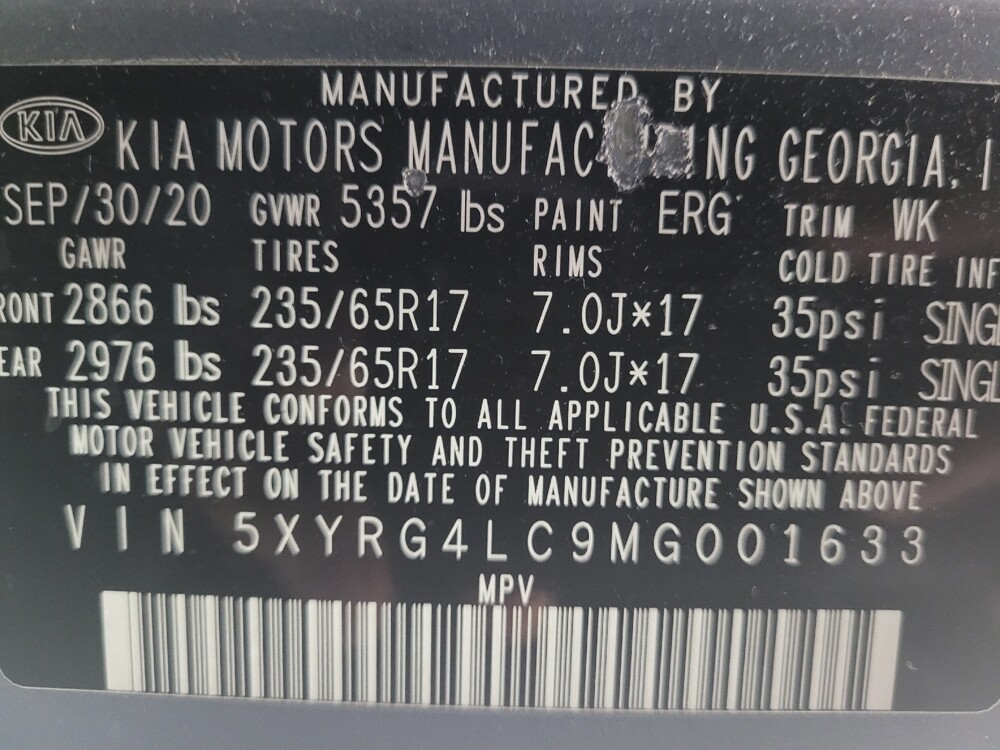 2021 Kia Sorento in Memphis, TN 38115 - 18083309 33