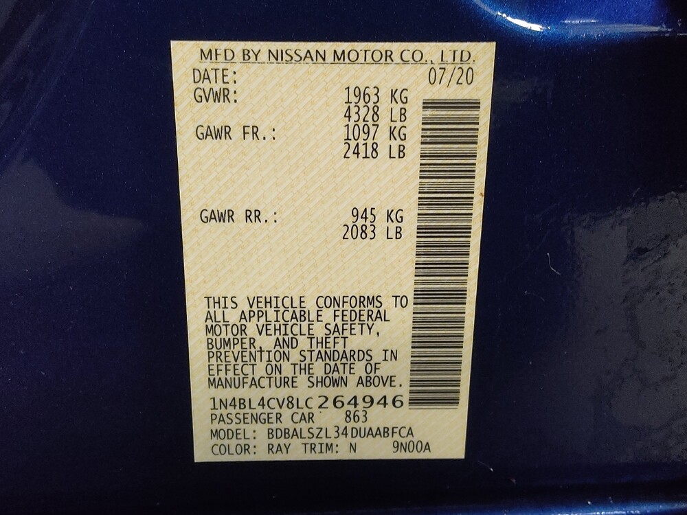 2020 Nissan Altima in Raleigh, NC 27604 - 18083367 33