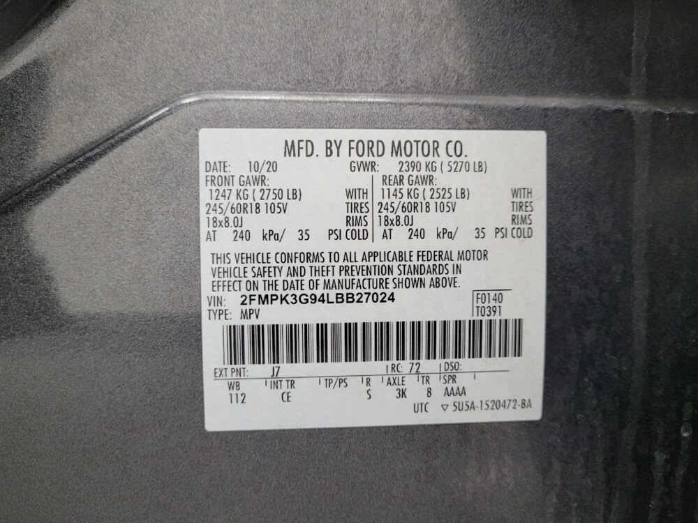 2020 Ford Edge in Las Vegas, NV 89104 - 18083384 33