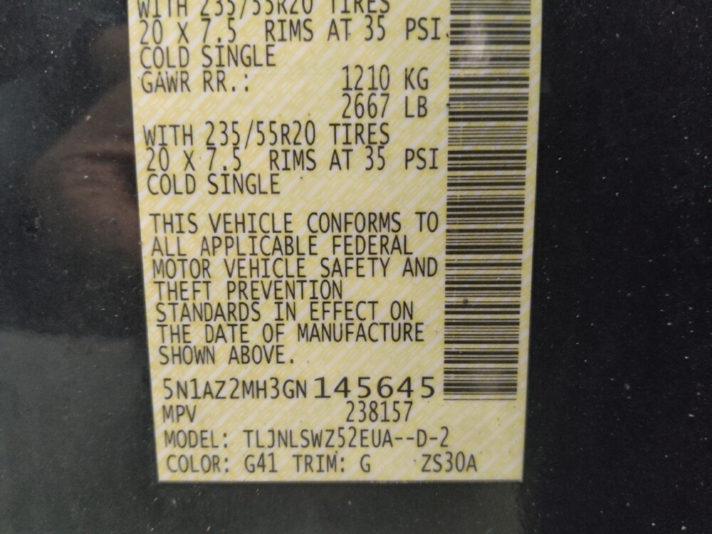 2016 Nissan Murano in Madison, TN 37115 - 18083447 33