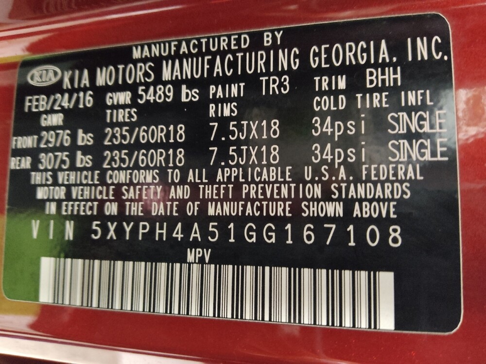 2016 Kia Sorento in Marietta, GA 30062 - 18083484 33