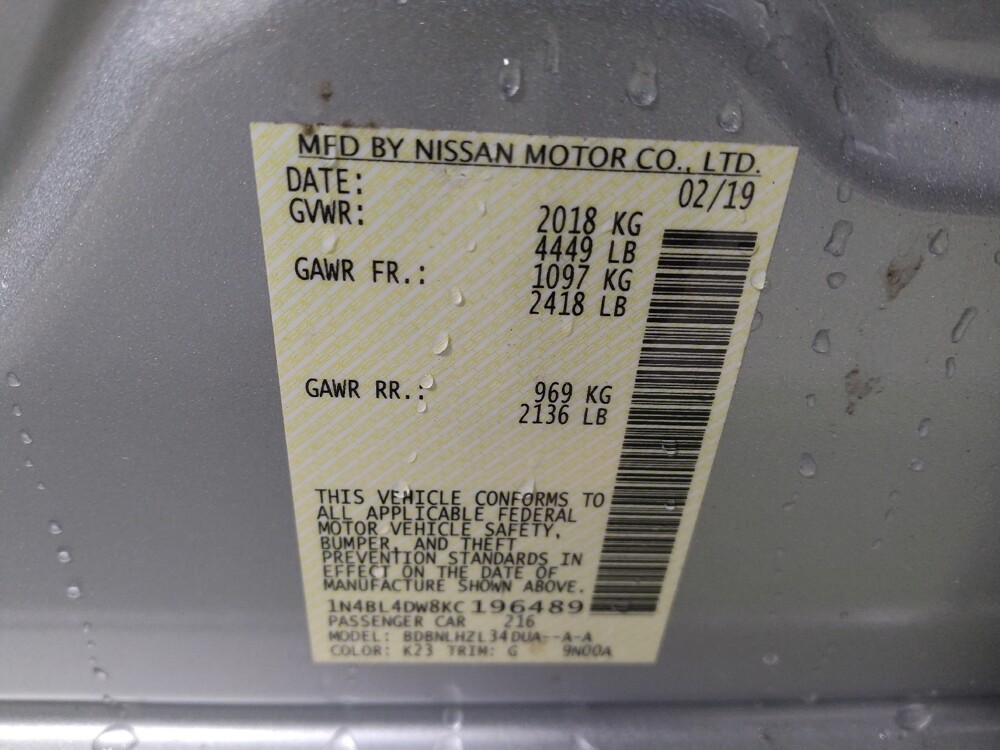 2019 Nissan Altima in Conyers, GA 30094 - 18083493 33