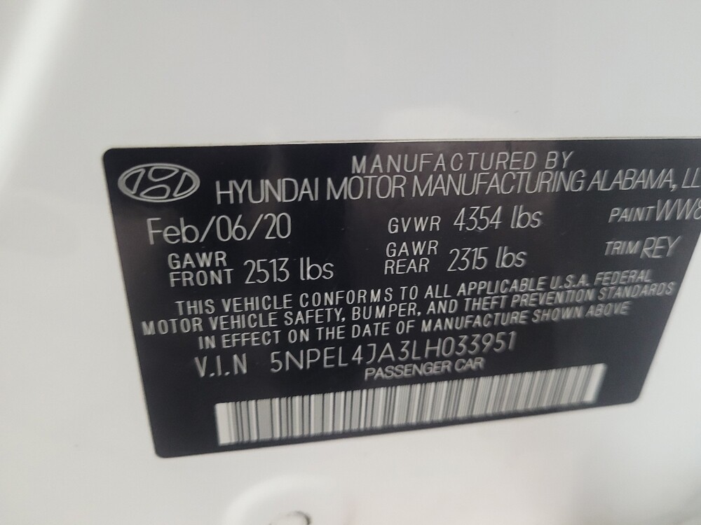 2020 Hyundai Sonata in Morrow, GA 30260 - 18083503 33