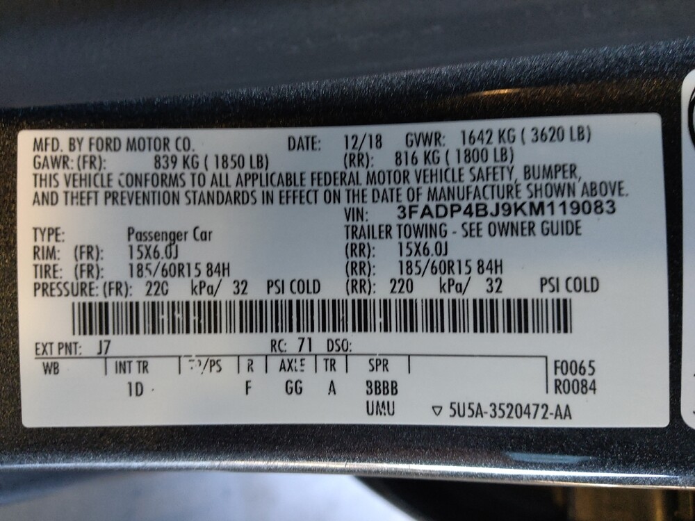 2019 Ford Fiesta in Glendale, AZ 85301 - 18083525 33