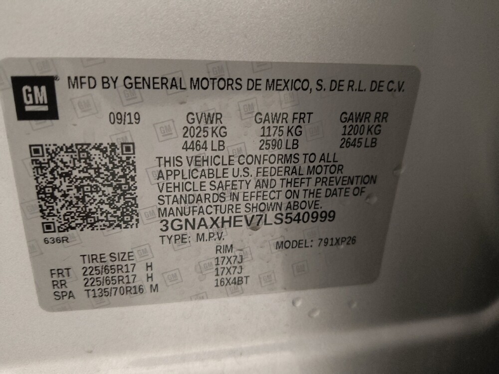 2020 Chevrolet Equinox in Tampa, FL 33612 - 18083526 33