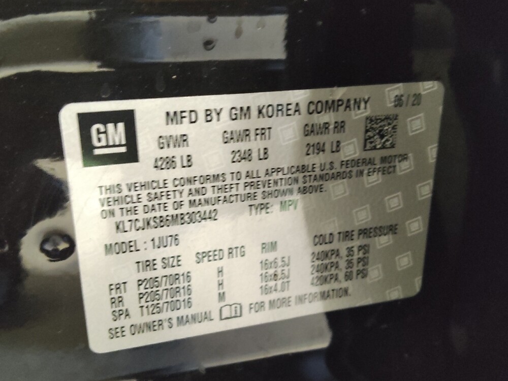 2021 Chevrolet Trax in Tampa, FL 33612 - 18083536 33