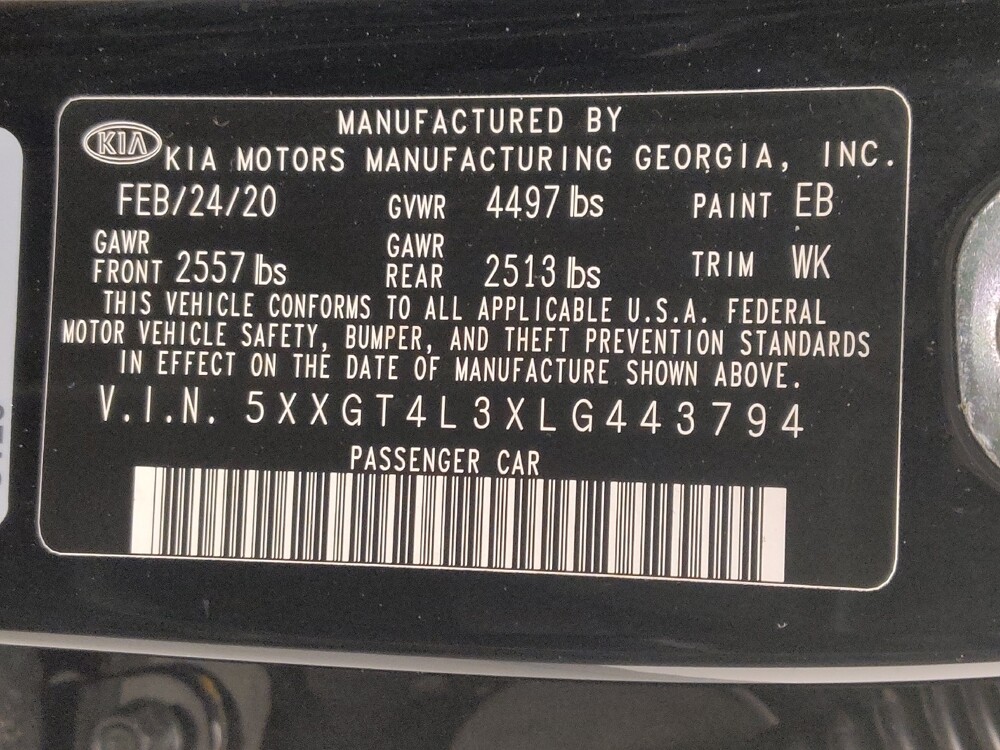 2020 Kia Optima in Pensacola, FL 32505 - 18083549 33