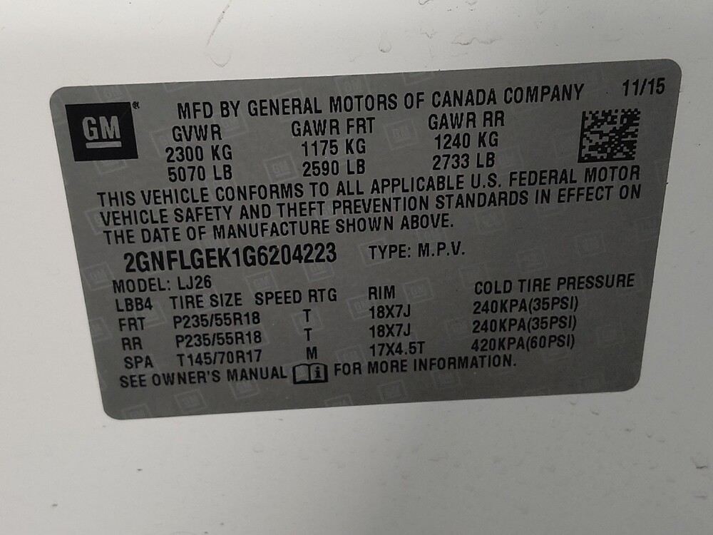 2016 Chevrolet Equinox in Raleigh, NC 27604 - 18083585 33