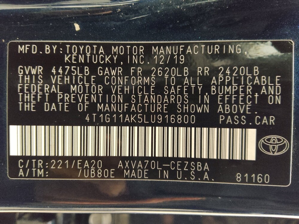 2020 Toyota Camry in Tyler, TX 75701 - 18083610 33