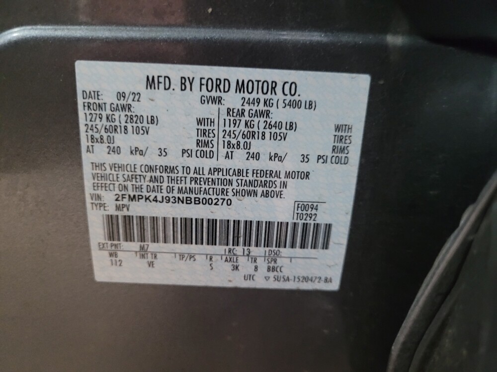 2022 Ford Edge in New Castle, DE 19720 - 18083643 33