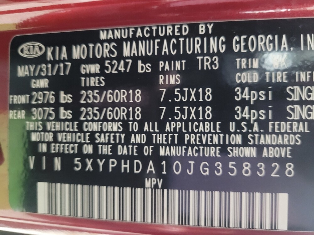 2018 Kia Sorento in Morrow, GA 30260 - 18083695 33