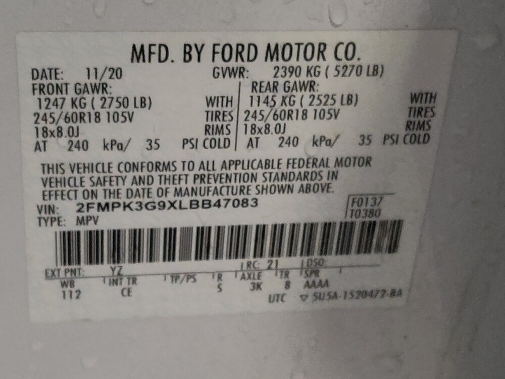 2020 Ford Edge in Greensboro, NC 27407 - 18083710 33