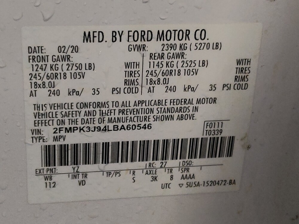 2020 Ford Edge in Charlotte, NC 28273 - 18083745 33