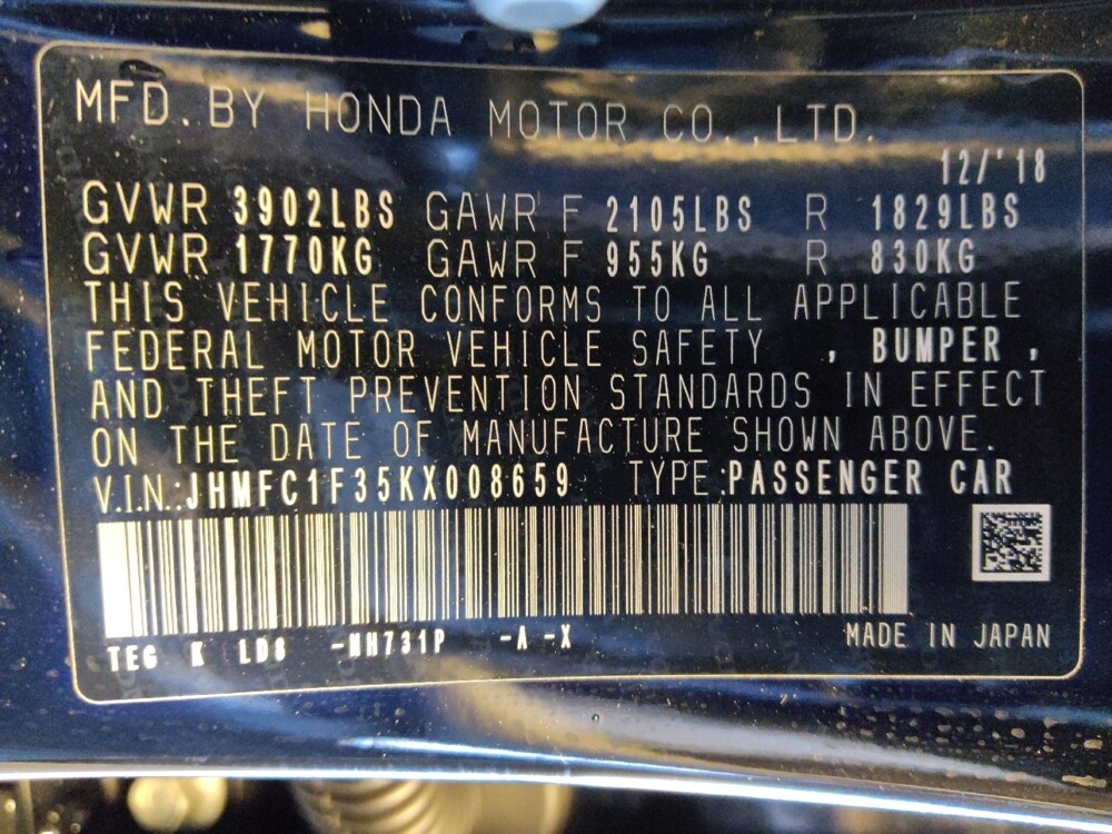 2019 Honda Civic in Phoenix, AZ 85022 - 18083768 33