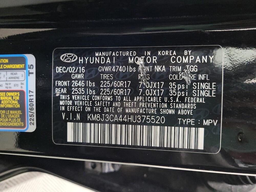 2017 Hyundai Tucson in Pittsburgh, PA 15237 - 18083787 33