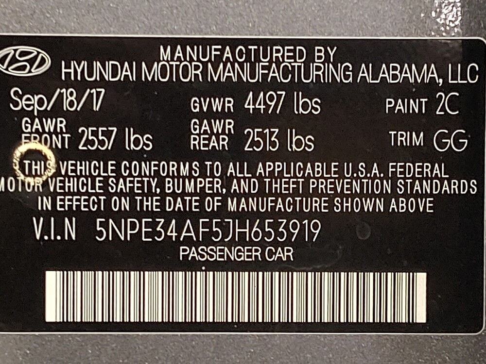 2018 Hyundai Sonata in Lakeland, FL 33815 - 18083798 33