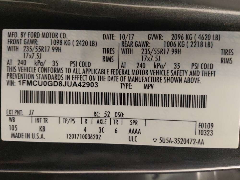 2018 Ford Escape in Houston, TX 77034 - 18083809 33