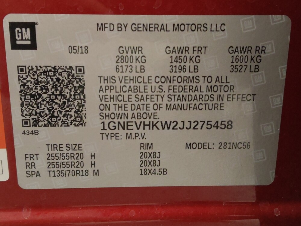 2018 Chevrolet Traverse in Corpus Christi, TX 78412 - 18083810 33