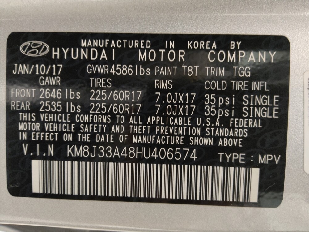 2017 Hyundai Tucson in St. Louis, MO 63136 - 18083812 33