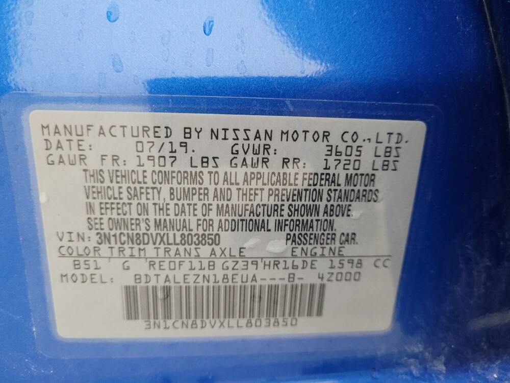 2020 Nissan Versa in Las Vegas, NV 89104 - 18083816 33